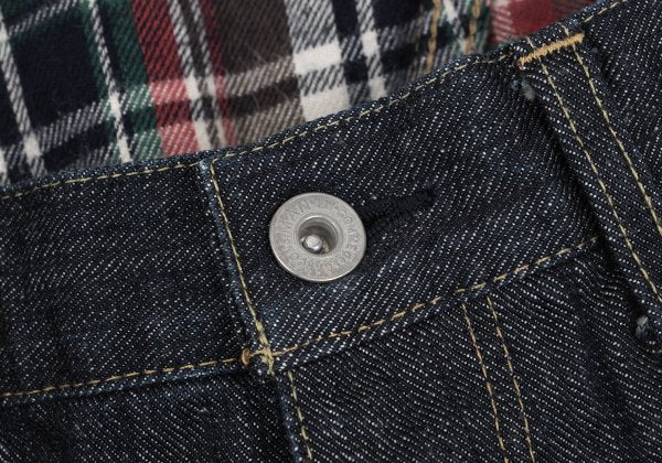 JUNYA WATANABE MAN Check Flannel Lined Denim Jeans Size L
