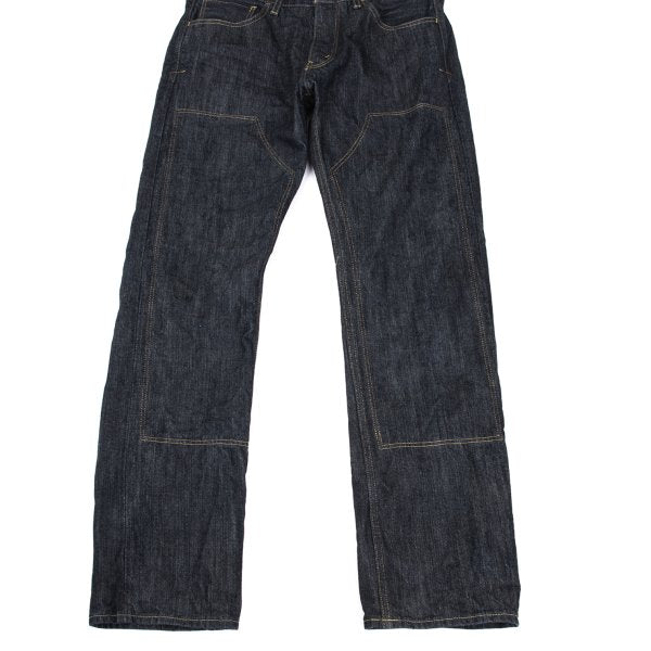 JUNYA WATANABE MAN Check Flannel Lined Denim Jeans Size L