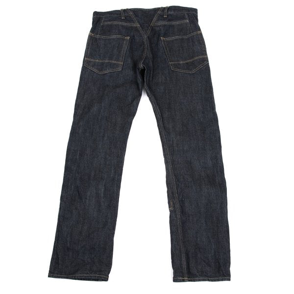 JUNYA WATANABE MAN Check Flannel Lined Denim Jeans Size L
