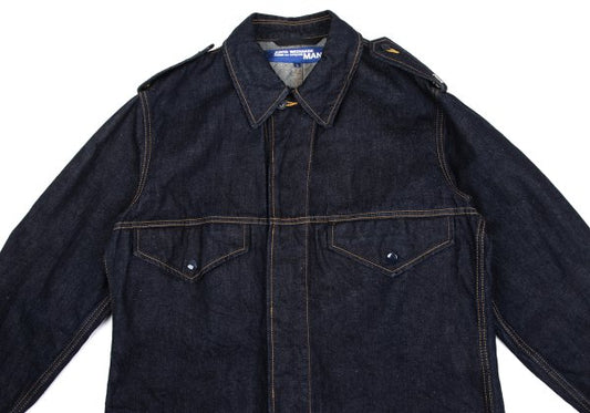 JUNYA WATANABE MAN Stencil Print Jacket Indigo Size L
