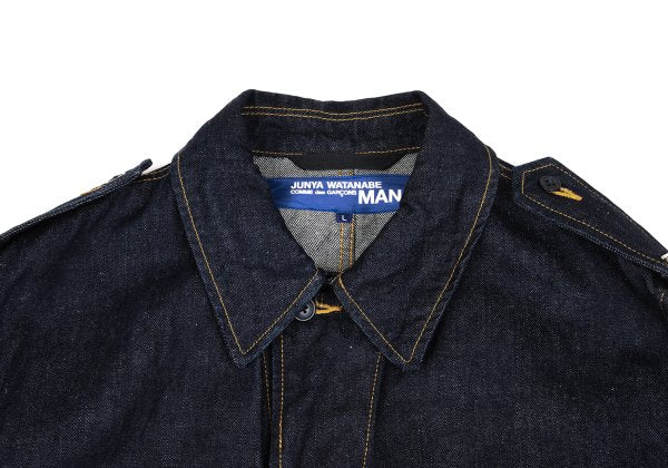 JUNYA WATANABE MAN Stencil Print Jacket Indigo Size L