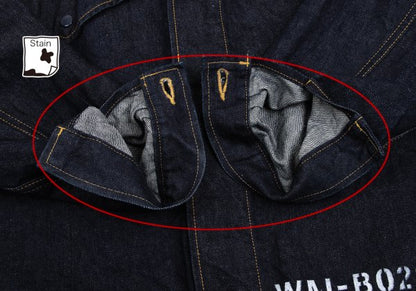 JUNYA WATANABE MAN Stencil Print Jacket Indigo Size L