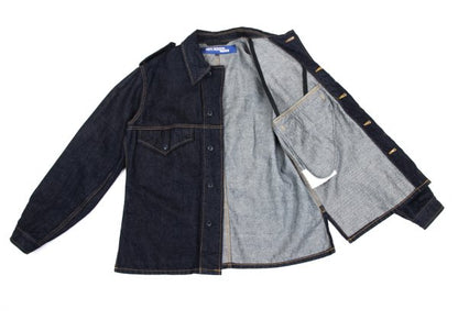 JUNYA WATANABE MAN Stencil Print Jacket Indigo Size L