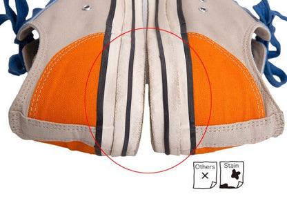 CDG HOMME PLUS Beige Stud Canvas Sneakers Size 26cm