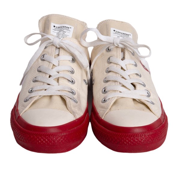 PLAY COMME des GARCONS x Converse Sneakers White Size 26cm