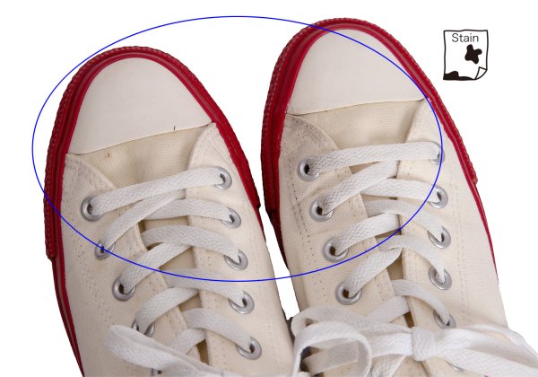 PLAY COMME des GARCONS x Converse Sneakers White Size 26cm