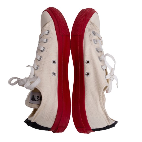 PLAY COMME des GARCONS x Converse Sneakers White Size 26cm