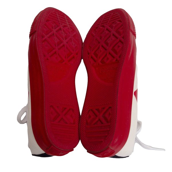PLAY COMME des GARCONS x Converse Sneakers White Size 26cm