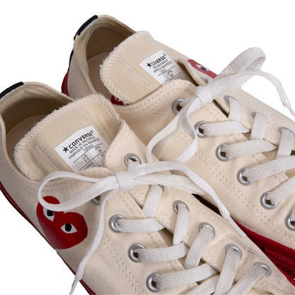 PLAY COMME des GARCONS x Converse Sneakers White Size 26cm