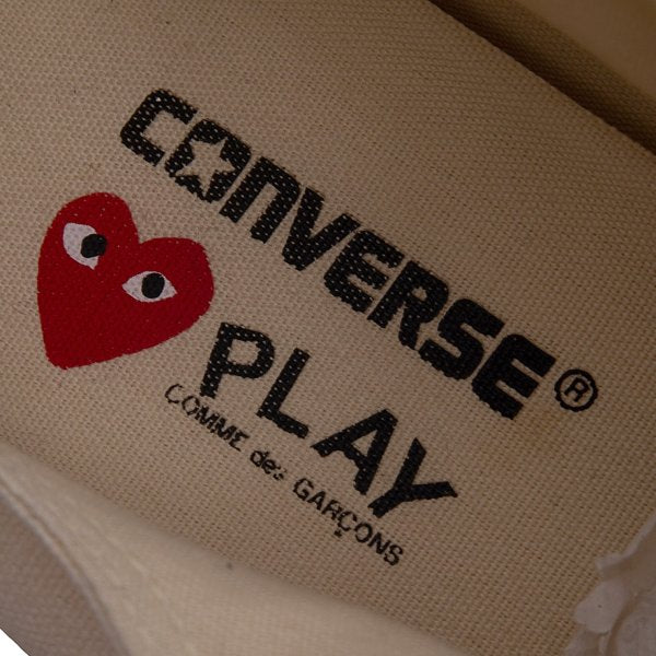 PLAY COMME des GARCONS x Converse Sneakers White Size 26cm