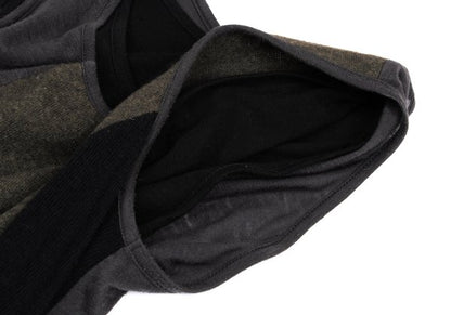Yohji Yamamoto NOIR 15AW Layered Dress Black Size 2