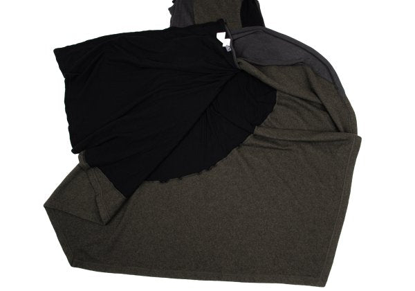Yohji Yamamoto NOIR 15AW Layered Dress Black Size 2