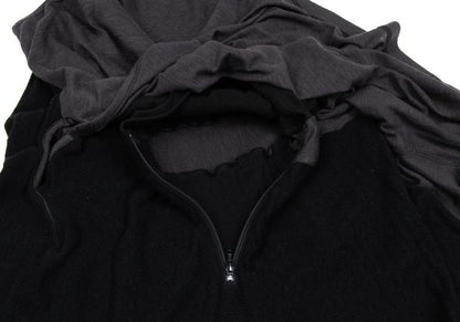 Yohji Yamamoto NOIR 15AW Layered Dress Black Size 2