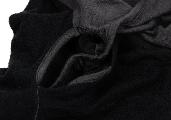 Yohji Yamamoto NOIR 15AW Layered Dress Black Size 2
