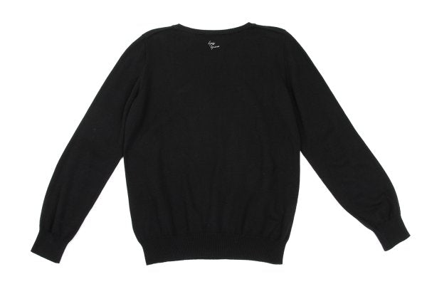 Yohji Yamamoto FEMME Cashmere Blend Sweater Black Size 2