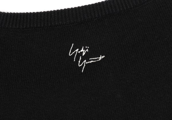 Yohji Yamamoto FEMME Cashmere Blend Sweater Black Size 2