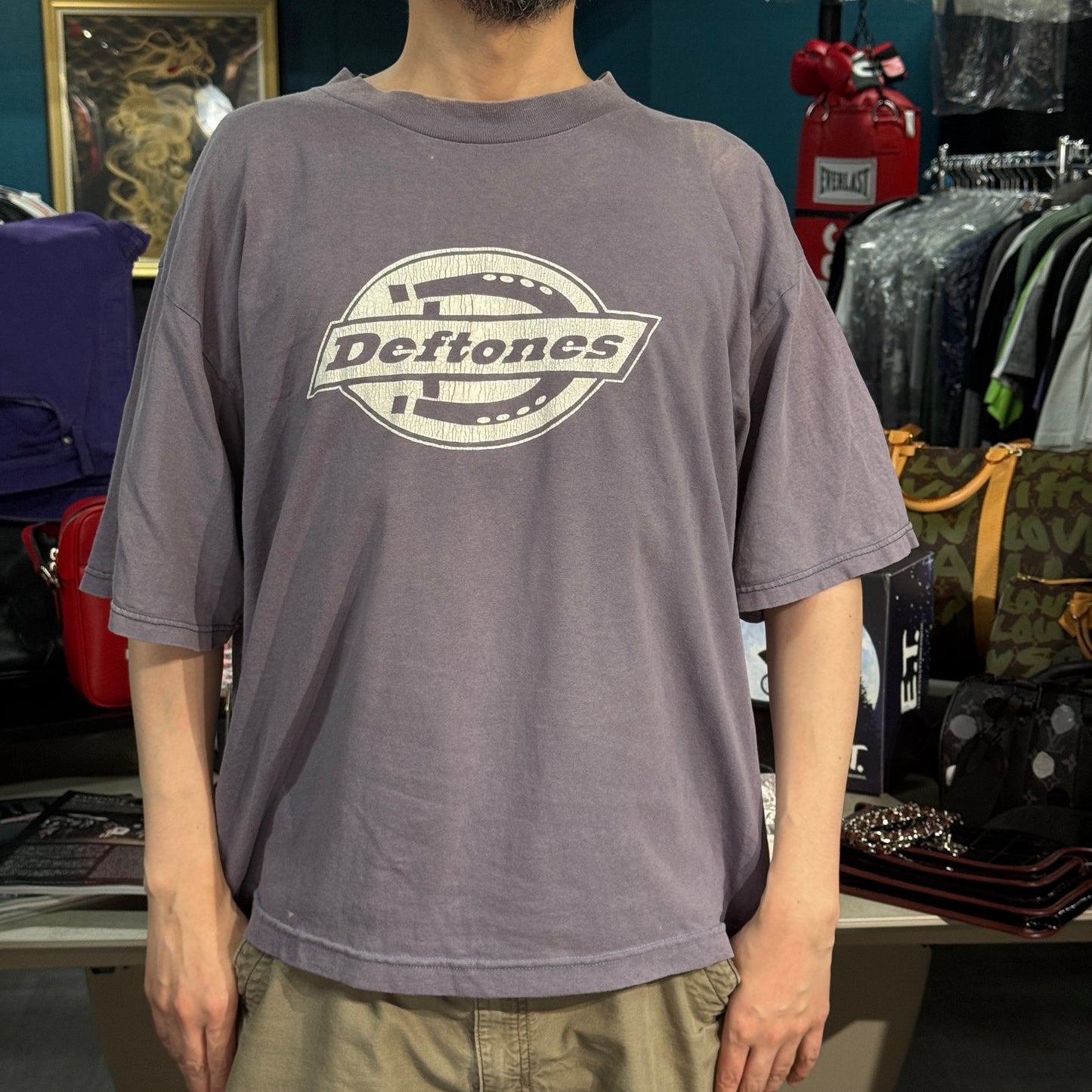 Vintage Deftones LOGO & PHOTO 90s T-Shirt Size XL