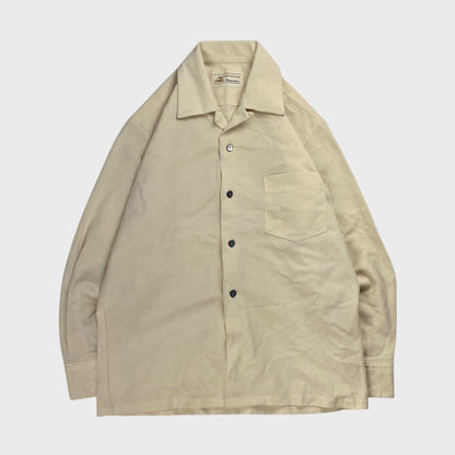 Kowabo Open Collar Shirt White Size M