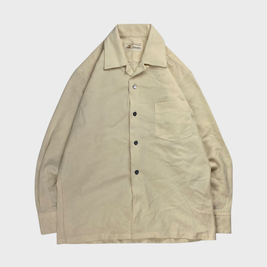 Kowabo Open Collar Shirt White Size M
