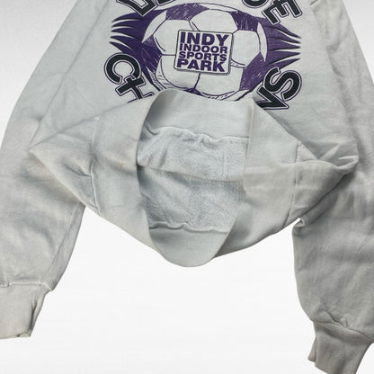 Jerzees 90s Sweatshirt White Size S