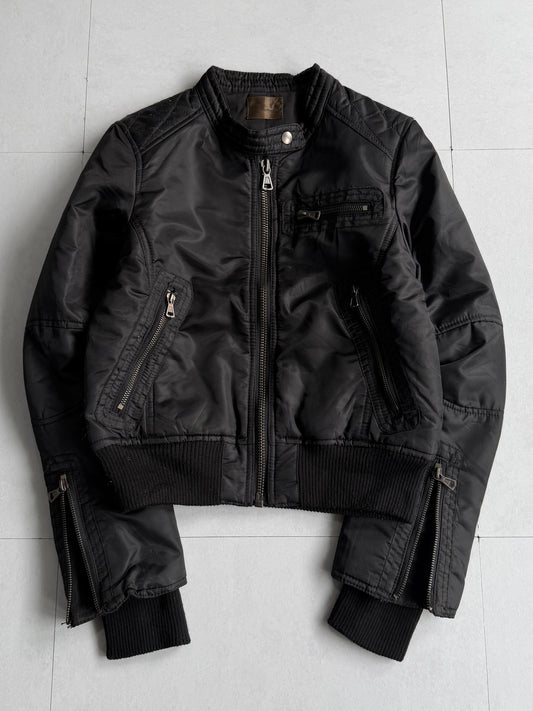 goa Nylon Short Flight Jacket Size FREE