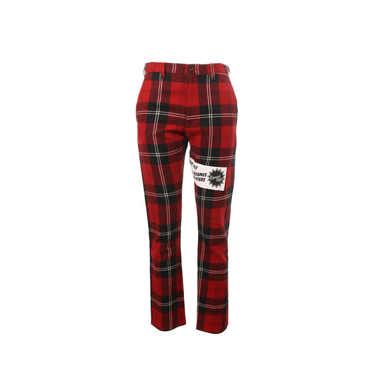 COMME des GARCONS 2008 A/W Wool Pants Red Size SS