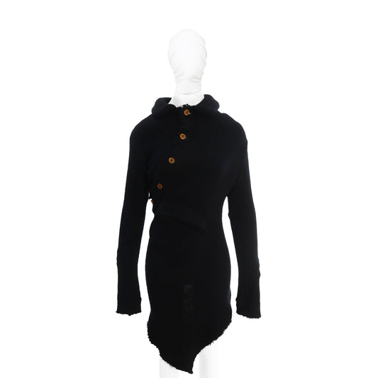 COMME des GARCONS 2002 A/W Black Wool Jacket Size M