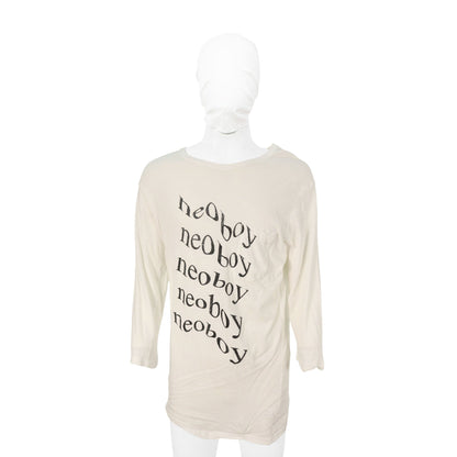 UNDERCOVER 2016 S/S White Cotton Long Sleeve Shirt Size 2