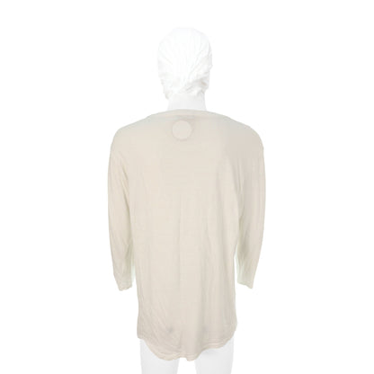 UNDERCOVER 2016 S/S White Cotton Long Sleeve Shirt Size 2