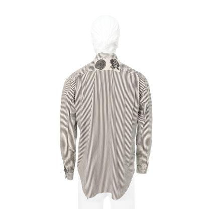 COMME des GARCONS 2008 A/W Cotton Shirt White/Black Size S