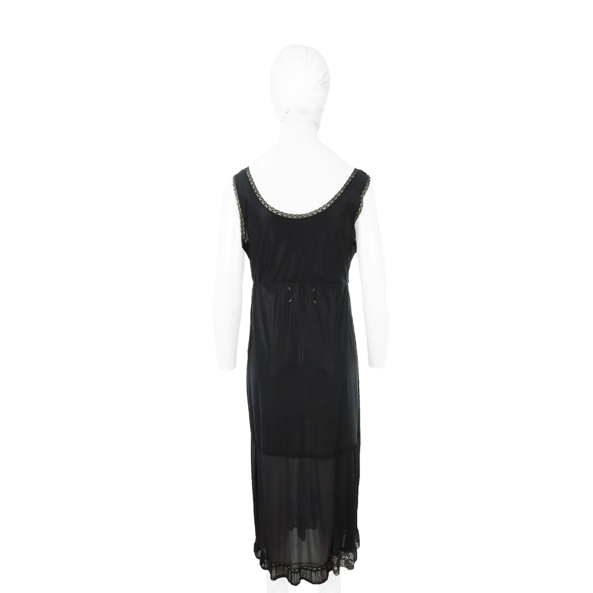 Maison Martin Margiela ⓪ Artisanal 2003 Black Dress Size M