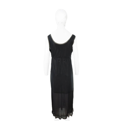 Maison Martin Margiela ⓪ Artisanal 2003 Black Dress Size M