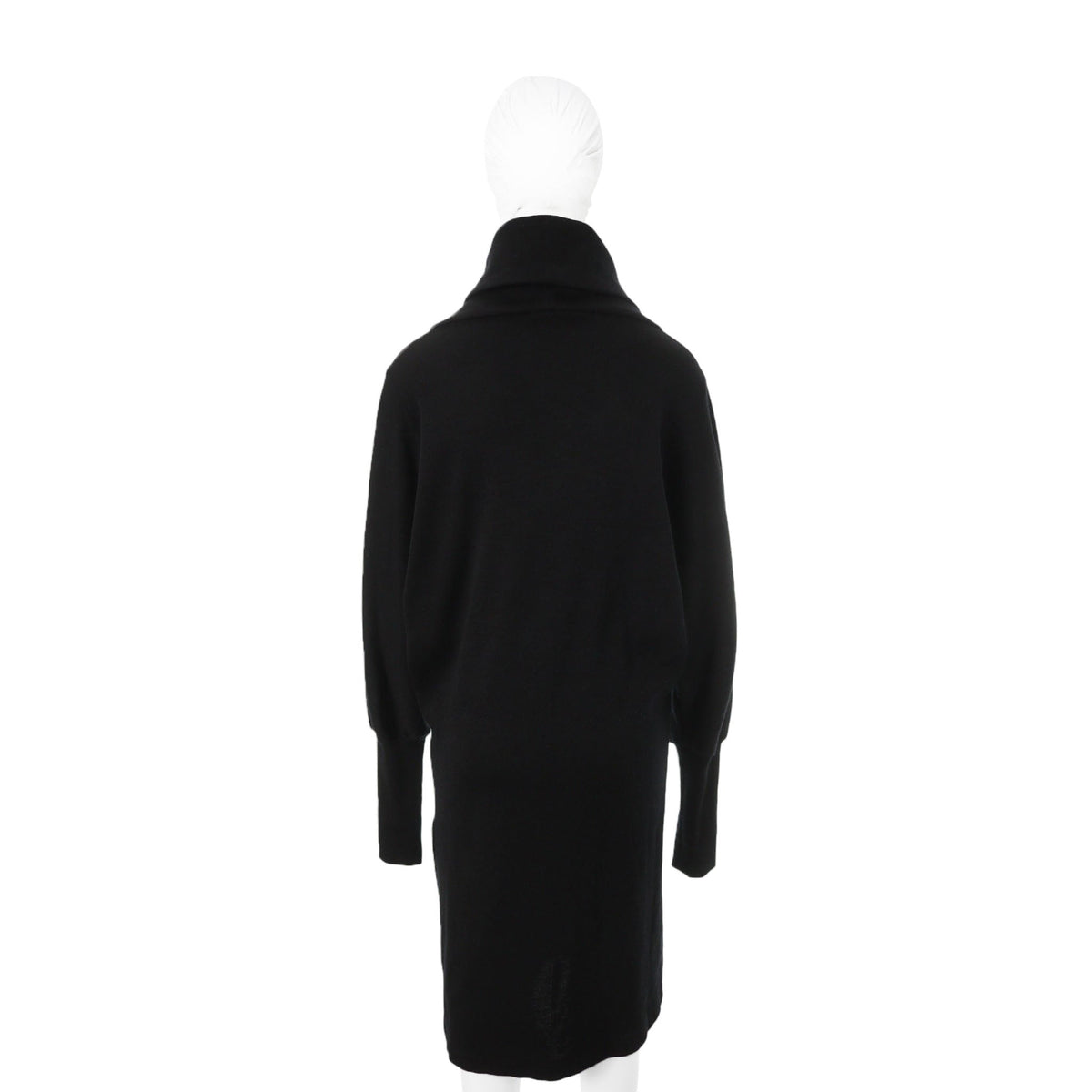 VERONIQUE BRANQUINHO Black Wool Dress Size 38