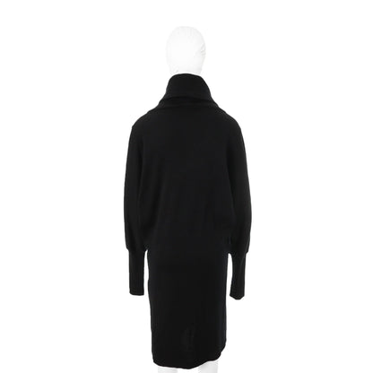 VERONIQUE BRANQUINHO Black Wool Dress Size 38