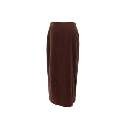 Maison Martin Margiela 1999 A/W Brown Cotton Skirt Size 42