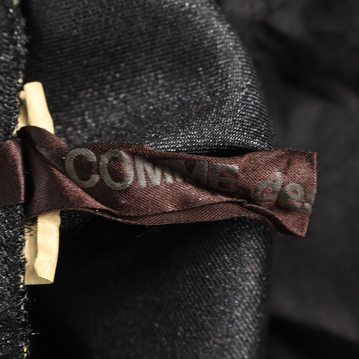 COMME des GARCONS 2019 A/W Black Polyester Skirt Size XS