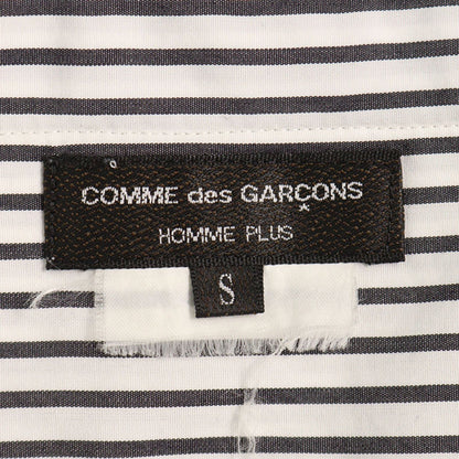 COMME des GARCONS 2008 A/W Cotton Shirt White/Black Size S