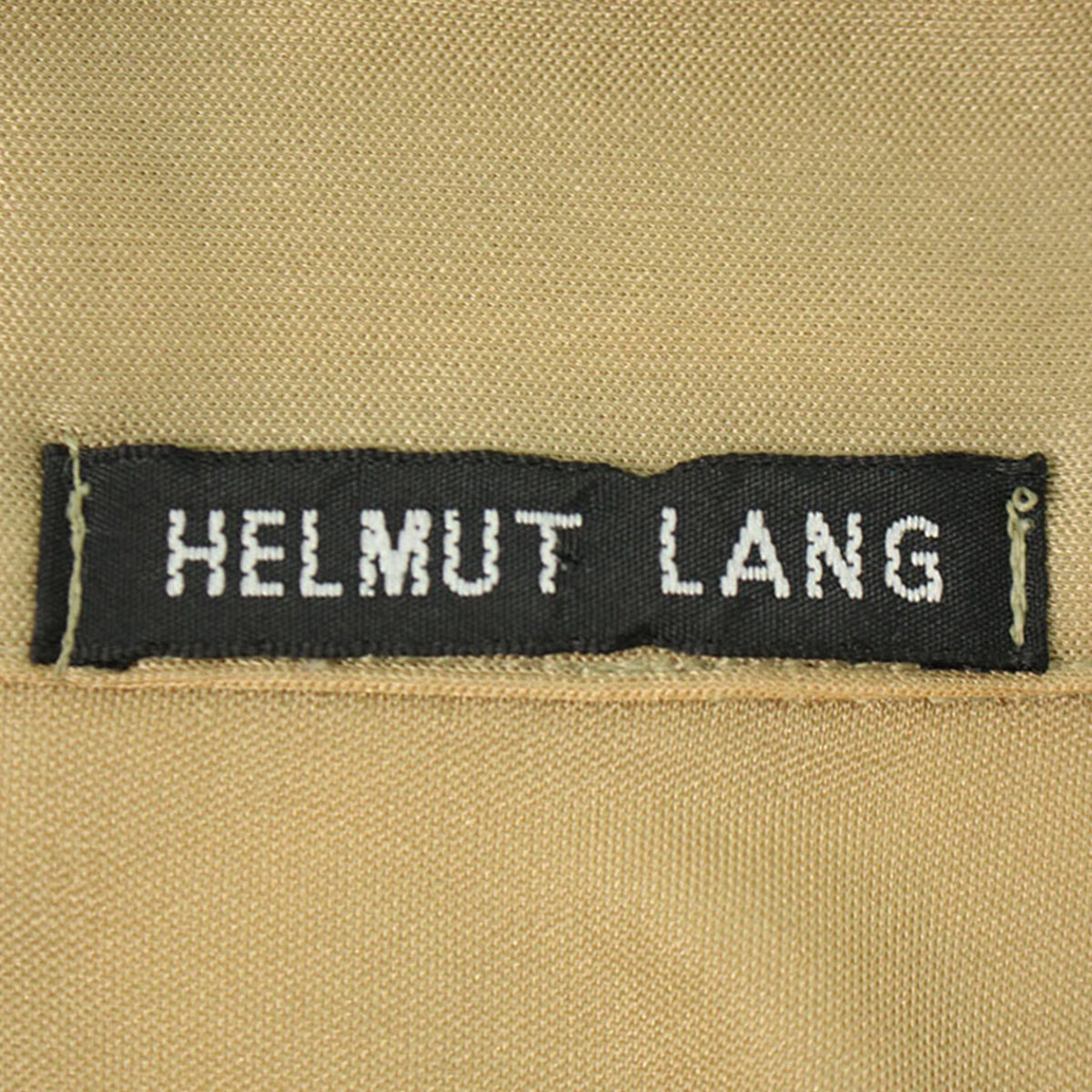 HELMUT LANG 1990s Beige Long Sleeve Size S