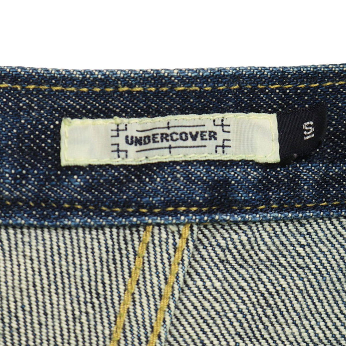 UNDERCOVER 01 A/W Cotton Jeans Blue Size S