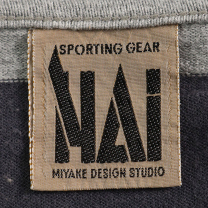 HAI SPORTING GEAR MIYAKE DESIGN STUDIO Cotton Gray Black