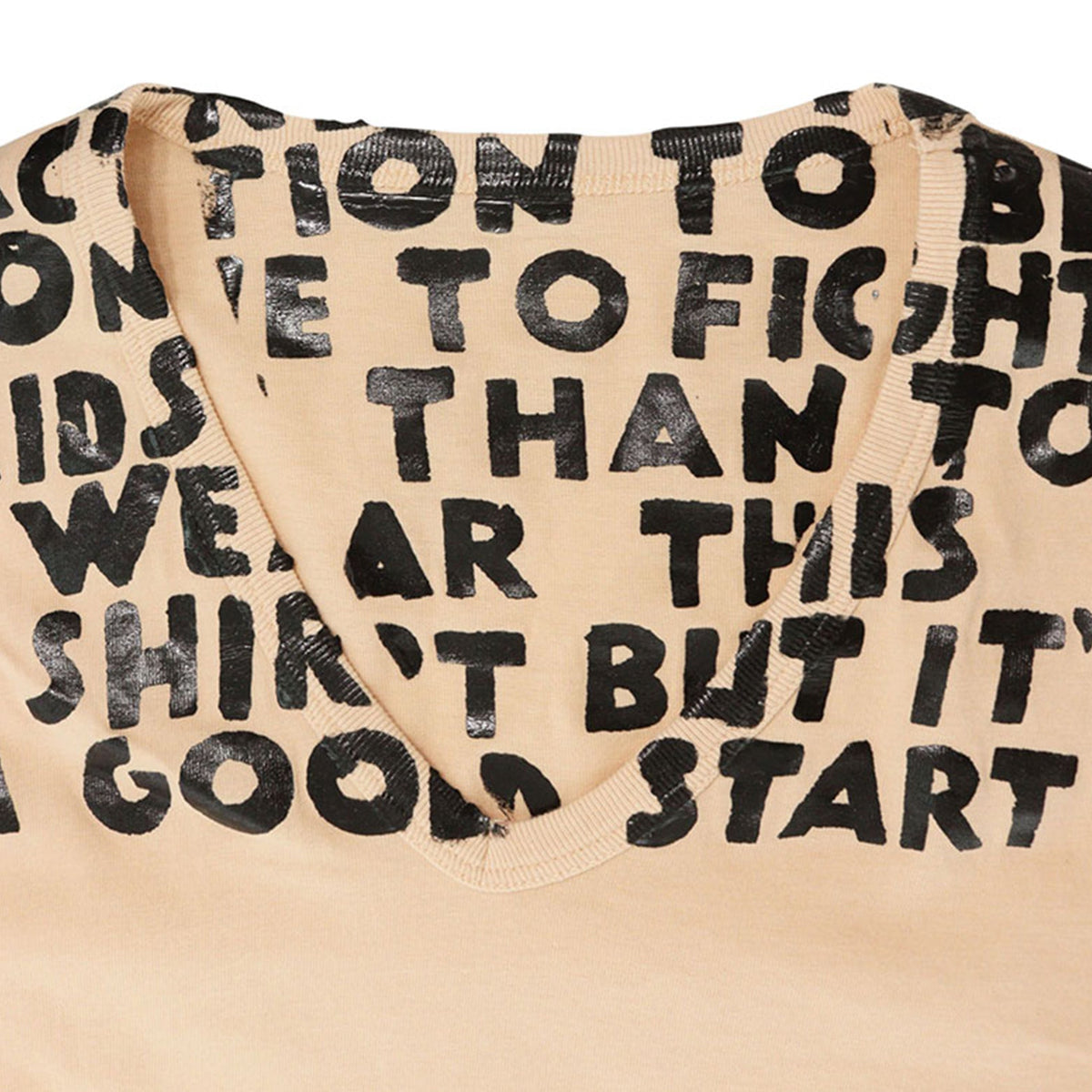 Maison Martin Margiela 2007 A/W Cotton T-Shirt Multi Size M
