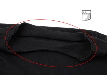 B Yohji Yamamoto Cotton Tape Design Top Black Size 2