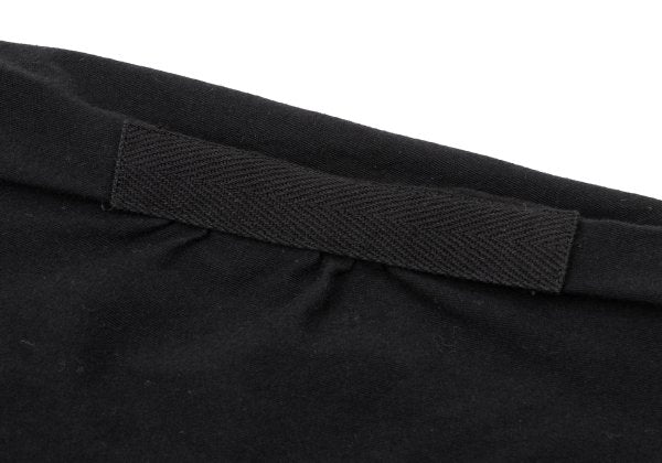 B Yohji Yamamoto Cotton Tape Design Top Black Size 2