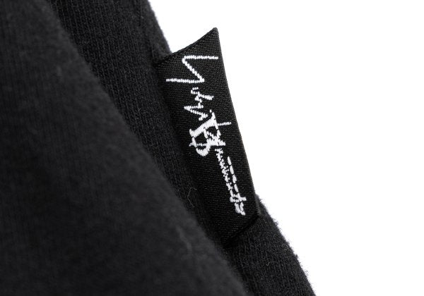 B Yohji Yamamoto Cotton Tape Design Top Black Size 2