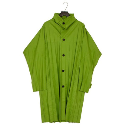 HOMME PLISSE ISSEY MIYAKE EDGE COAT Coat Green Size F