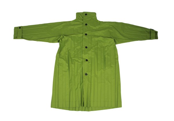 HOMME PLISSE ISSEY MIYAKE EDGE COAT Coat Green Size F