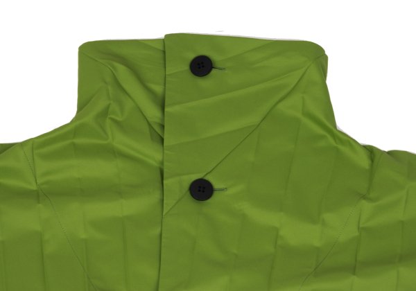 HOMME PLISSE ISSEY MIYAKE EDGE COAT Coat Green Size F