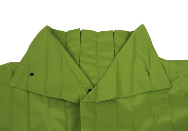 HOMME PLISSE ISSEY MIYAKE EDGE COAT Coat Green Size F