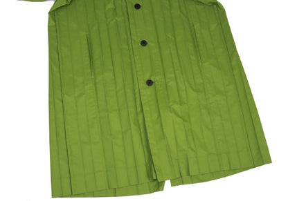 HOMME PLISSE ISSEY MIYAKE EDGE COAT Coat Green Size F