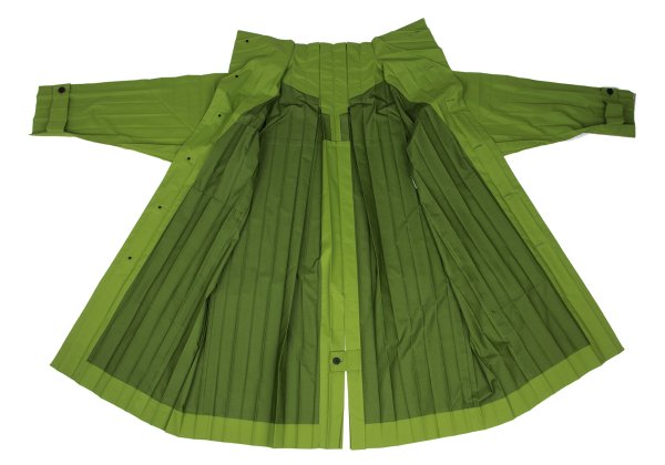 HOMME PLISSE ISSEY MIYAKE EDGE COAT Coat Green Size F